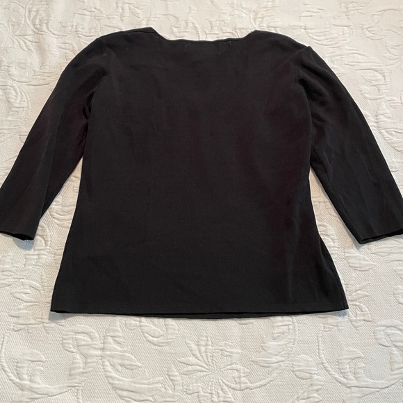 Vintage 3/4 sleeve stretchy top - Picture 5 of 5